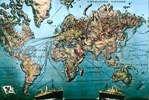 Weltkarte | The Sea - Foto foticon-600-simon-meer-363-002.jpg | foticon.de - Bilddatenbank für Motive aus Geschichte und Kultur